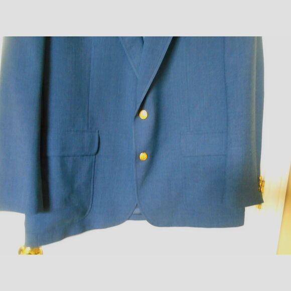 Vintage Stanley Blacker Blazer Mens 48 Tweed Sport Coat Made In USA - Picture 2 of 9